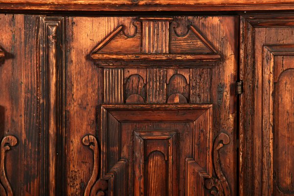 Baroque Renaissance Facades Half Cabinet, 17 Century-DXD-1789975