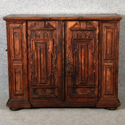 Baroque Renaissance Facades Half Cabinet, 17 Century-DXD-1789975