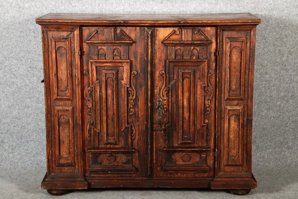 Baroque Renaissance Facades Half Cabinet, 17 Century-DXD-1789975