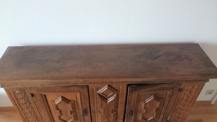 Baroque Sideboard in Oak, 1850s-GJF-1736082