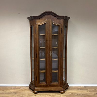 Baroque Style Display Cabinet in Walnut-ALF-2033523