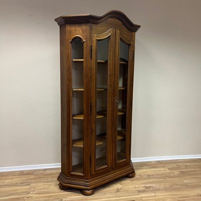 Baroque Style Display Cabinet in Walnut-ALF-2033523