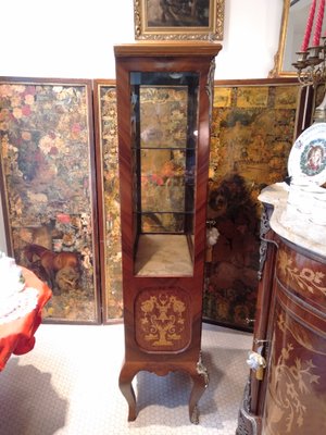 Baroque Style Rosewood Cabinet with Bronze Friezes, 1990s-ZFY-1155918