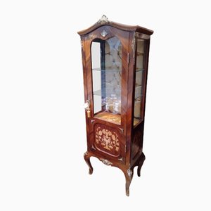 Baroque Style Rosewood Cabinet with Bronze Friezes, 1990s-ZFY-1155918