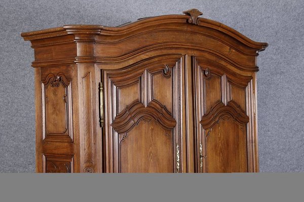 Baroque Wardrobe in Oak, 1750s-DXD-1790233