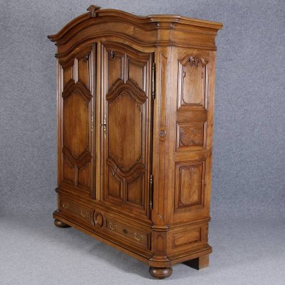 Baroque Wardrobe in Oak, 1750s-DXD-1790233