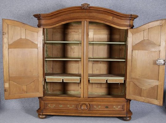 Baroque Wardrobe in Oak, 1750s-DXD-1790233