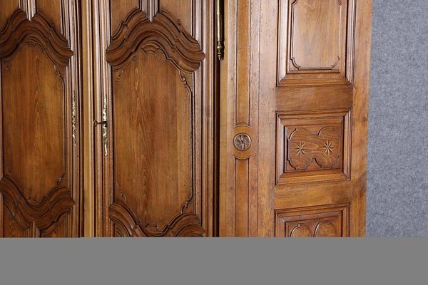 Baroque Wardrobe in Oak, 1750s-DXD-1790233