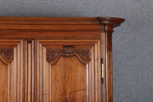 Baroque Wardrobe in Walnut, 1750s-DXD-1790272