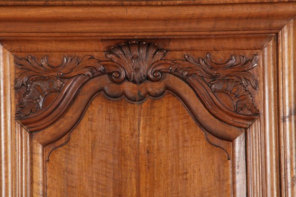 Baroque Wardrobe in Walnut, 1750s-DXD-1790272