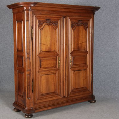 Baroque Wardrobe in Walnut, 1750s-DXD-1790272