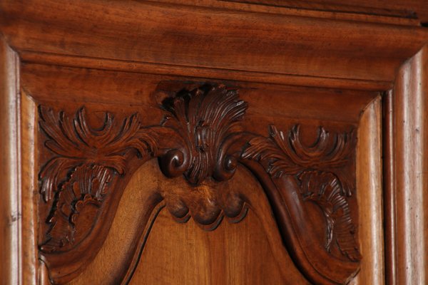 Baroque Wardrobe in Walnut, 1750s-DXD-1790272