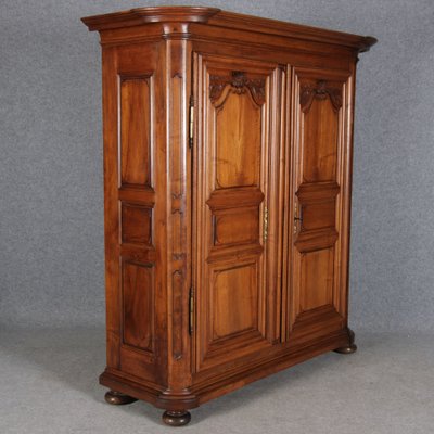 Baroque Wardrobe in Walnut, 1750s-DXD-1790272