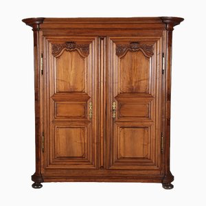 Baroque Wardrobe in Walnut, 1750s-DXD-1790272