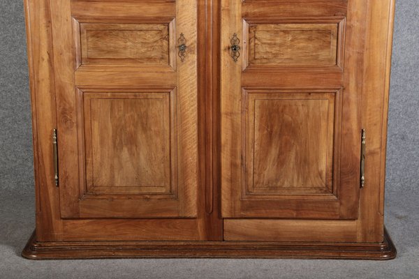 Baroque Wardrobe in Walnut, Freiburg, Switzerland, 1800s-DXD-1790540