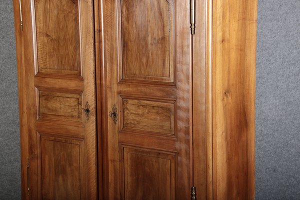 Baroque Wardrobe in Walnut, Freiburg, Switzerland, 1800s-DXD-1790540