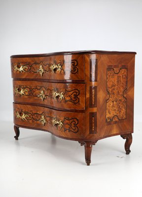 Baroque Wedding Chest of Drawers in Walnut, 1760-NYZ-2016201