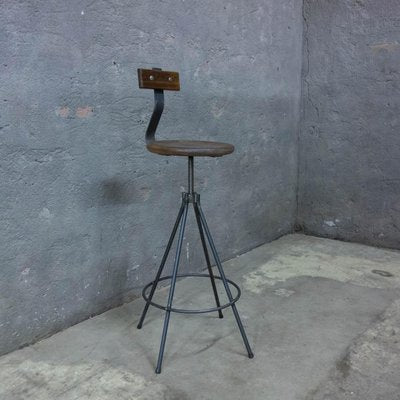 Barstool with Backrest from Vivre Crafts-IA-1412597