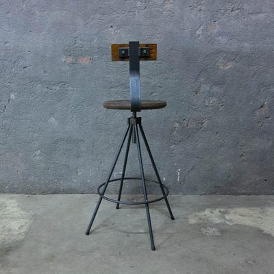 Barstool with Backrest from Vivre Crafts-IA-1412597