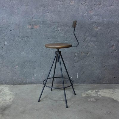 Barstool with Backrest from Vivre Crafts-IA-1412597