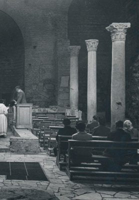 Basilica, Italy, 1950s, Black & White Photograph-DYV-1236158