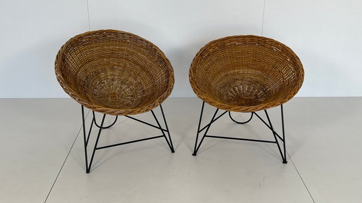 Basket Lounge Chair, 1960s-RUC-1424563