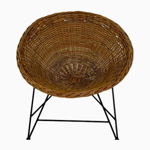 Basket Lounge Chair, 1960s-RUC-1424563