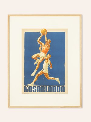 Basketball Poster, 1955-GPP-809549