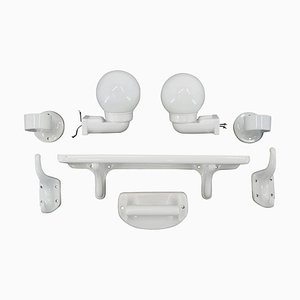 Bathroom Set from Ditmar Urbach, 1928, Set of 8-TZ-740837