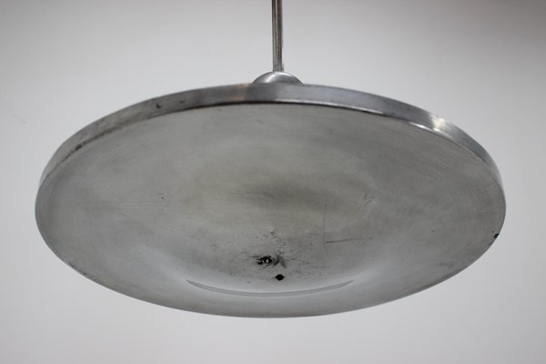 Bauhaus Aluminium Pendant, 1930s-TZ-1111252