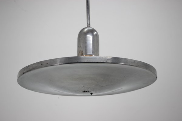 Bauhaus Aluminium Pendant, 1930s-TZ-1111252