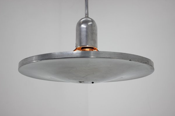 Bauhaus Aluminium Pendant, 1930s-TZ-1111252