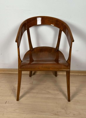 Bauhaus Armchair by Rockhausen, Polished Wood, Germany circa 1930-NNB-1168385