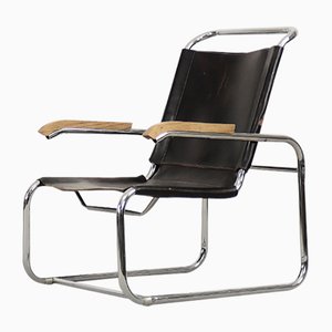 Bauhaus B35 Chair by Marcel Breuer for Thonet, 1930s-ZAA-1088036