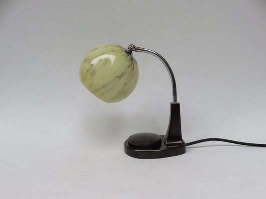 Bauhaus Bakelite Table Lamps by Marianne Brandt for GMF, 1920s, Set of 2-EY-548296