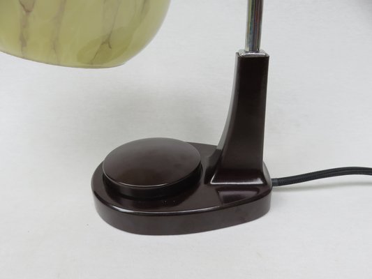 Bauhaus Bakelite Table Lamps by Marianne Brandt for GMF, 1920s, Set of 2-EY-548296