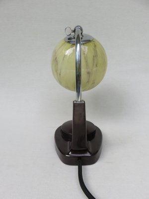 Bauhaus Bakelite Table Lamps by Marianne Brandt for GMF, 1920s, Set of 2-EY-548296