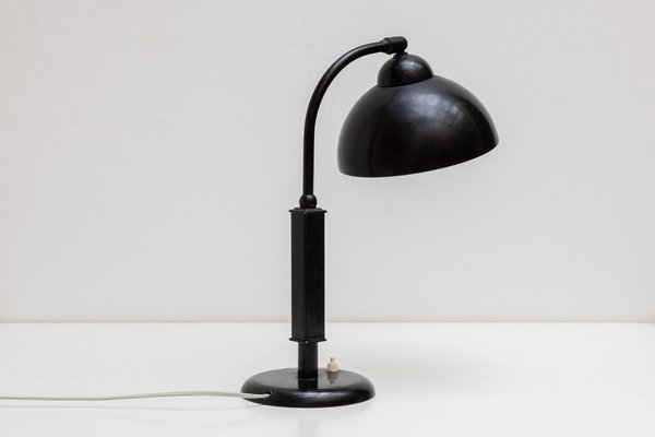 Bauhaus Black Desk Lamp by Christian Dell for Kaiser, 1933-KL-1151442