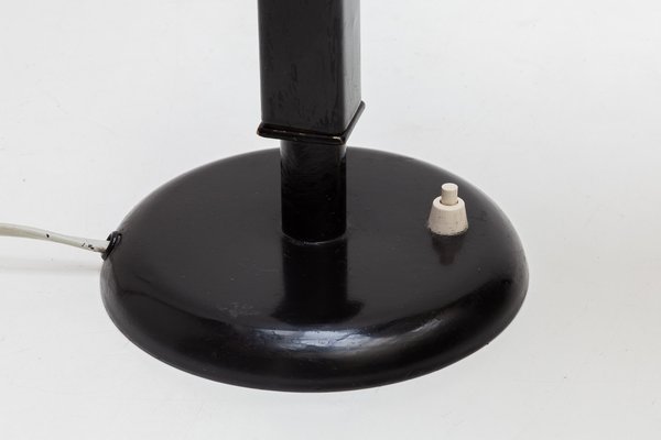 Bauhaus Black Desk Lamp by Christian Dell for Kaiser, 1933-KL-1151442