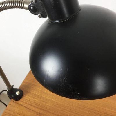 Bauhaus Black Table or Desk Lamp by Christian Dell for Kaiser Idell / Kaiser Leuchten, 1950s-QZ-1052973