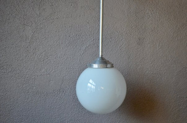 Bauhaus Boule Ceiling Lamp, 1940s-AIU-666108