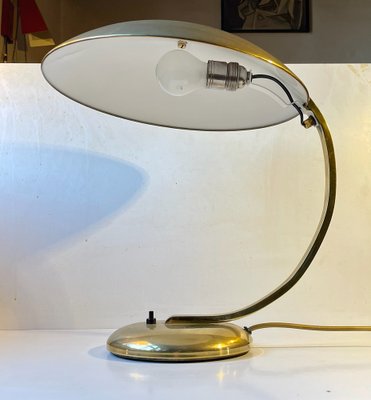 Bauhaus Brass Desk Lamp by Egon Hillebrand, 1940s-LCR-1133084