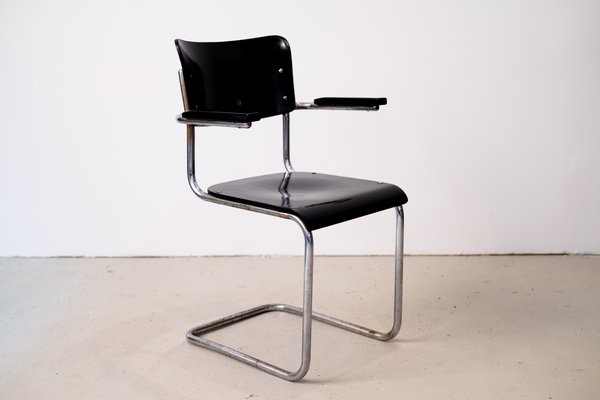 Bauhaus Chair from Mauser Werke Waldeck, 1930s-KGI-1374915