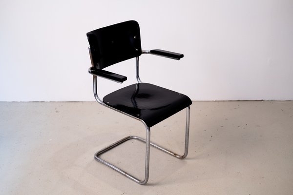 Bauhaus Chair from Mauser Werke Waldeck, 1930s-KGI-1374915