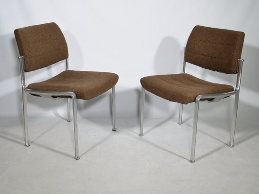 Bauhaus Chairs by Miller Borgsen for Röder and Sons, 1960s, Set of 2-LVS-1749546