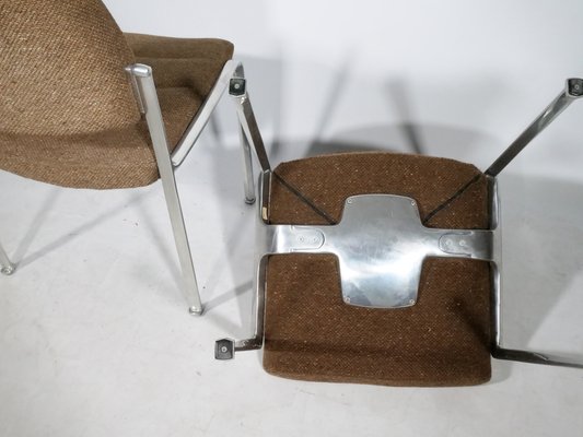 Bauhaus Chairs by Miller Borgsen for Röder and Sons, 1960s, Set of 2-LVS-1749546