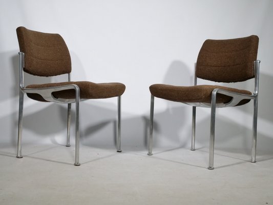 Bauhaus Chairs by Miller Borgsen for Röder and Sons, 1960s, Set of 2-LVS-1749546