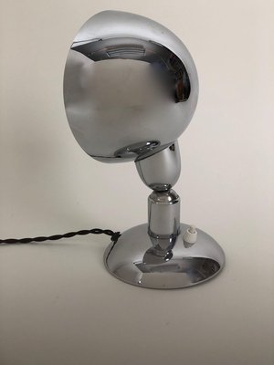 Bauhaus Chrome & Ikora Table Lamp or Wall Reflector from WMF, 1936-BAF-763479