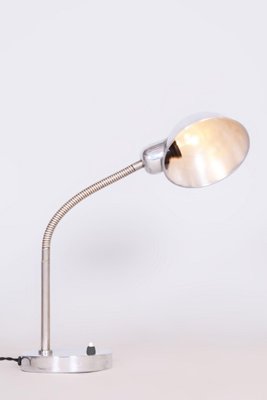 Bauhaus Chrome Table Lamp, Czechia, 1930s-WHY-1734481