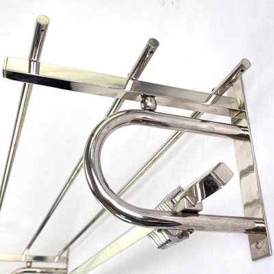 Bauhaus Chrome Wall Rack-JUZ-1323756